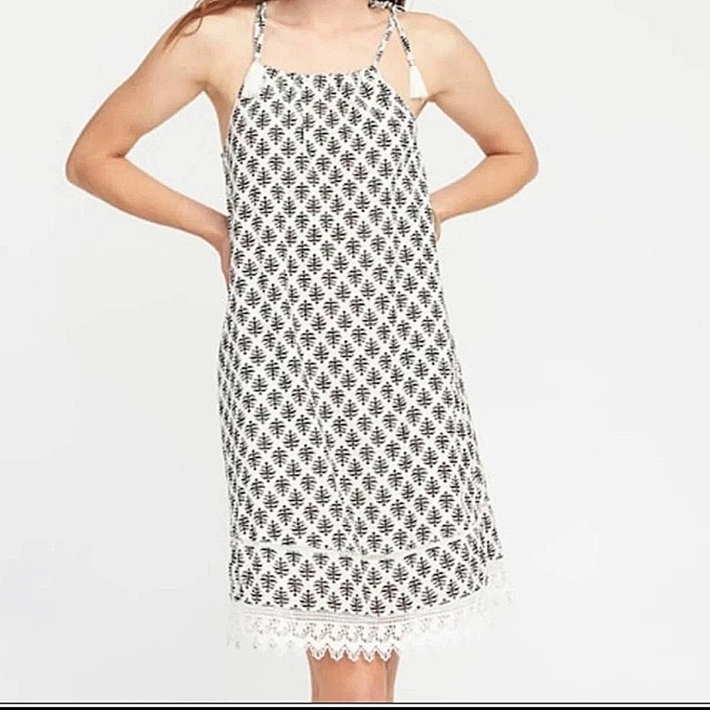 Old Navy Embroidered Embellished Halter Dress- NWT, Size Medium